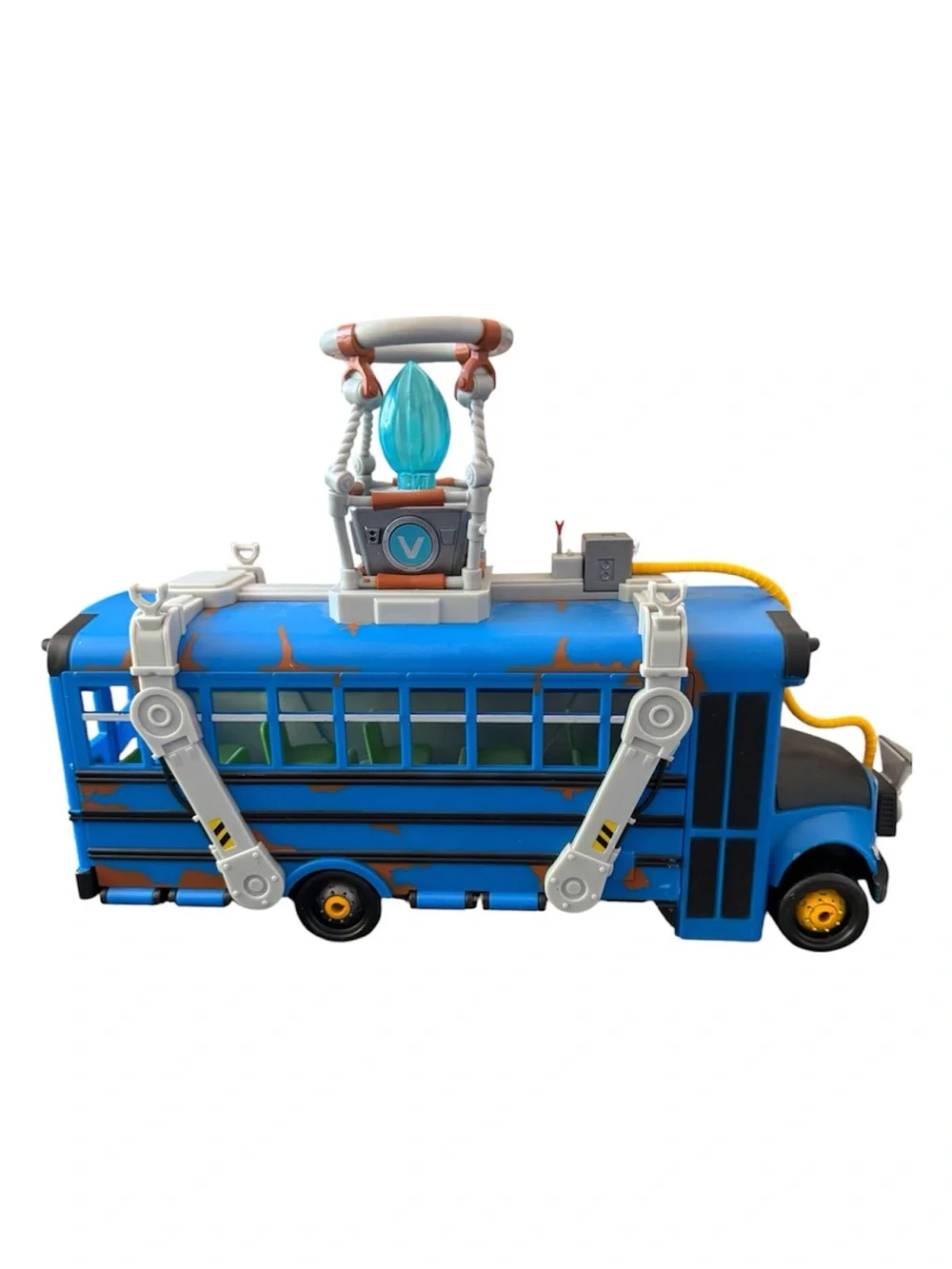 Fortnite Battle Bus Deluxe 14” Includes 4”Jonesy And Tomatohead Figures